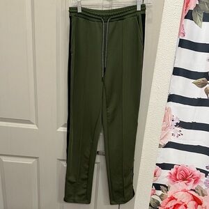 Hunter X Target Olive Green Snap Track Pants